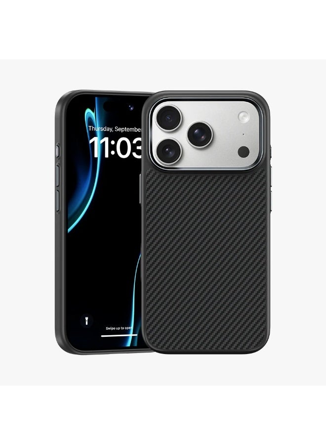 بينكس جراب Benks Full ArmorPro 600D الممتاز لهاتف iPhone 17 Pro Max، متوافق مع زر التحكم بالكاميرا، ومتوافق مع MagSafe، جراب حماية عسكري مصنوع من ألياف كيفلر من دوبونت - Image 1